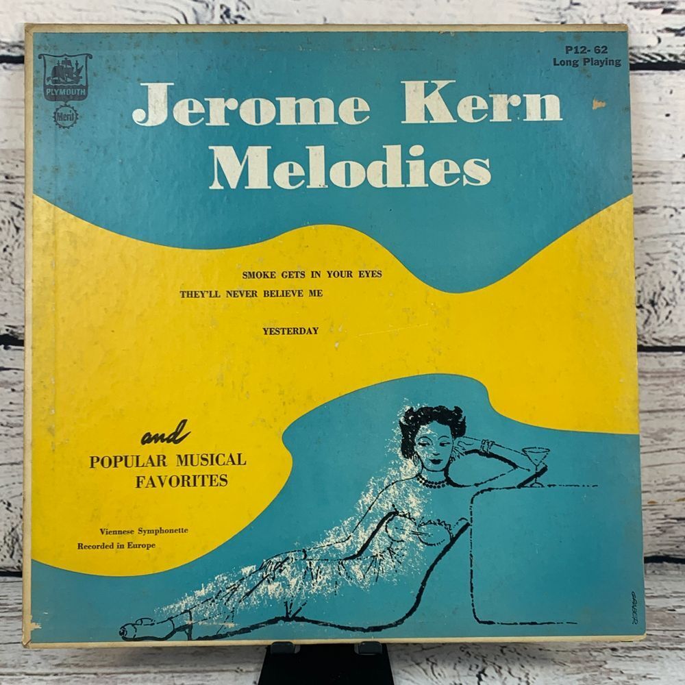 The Viennese Symphonette – Jerome Kern Melodies [Vinyl‎ LP] Classical Music